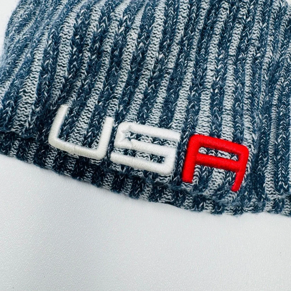 New Era USA Ryder Cup Golf Headcover Knit Beanie‎ Youth 2018 American Flag
